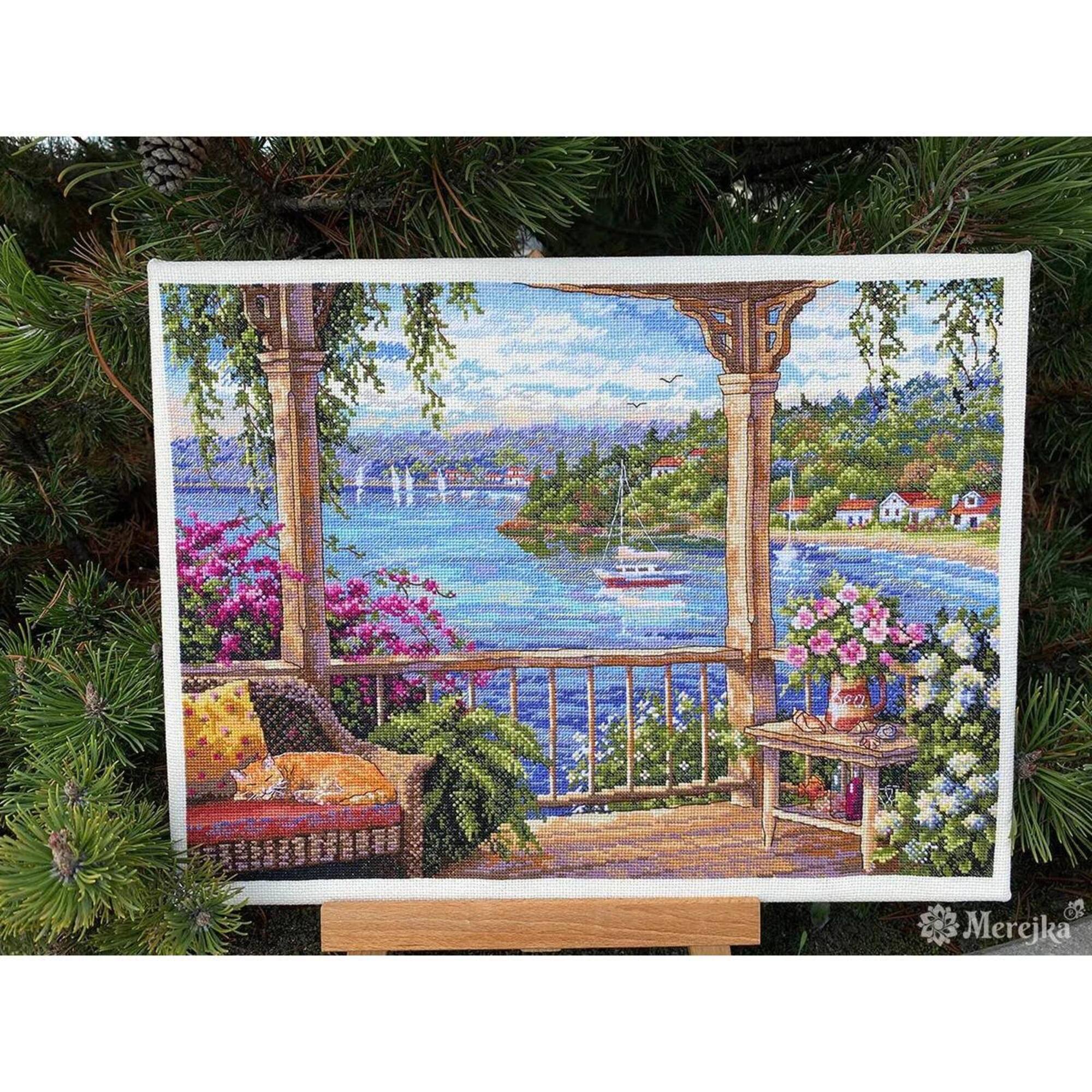Merejka® Tranquility Counted Cross Stitch Kit